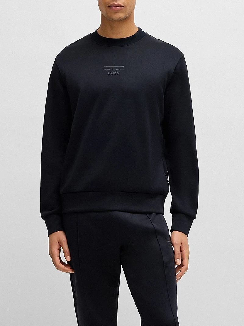 Porsche x Boss Relaxed-Fit Sweatshirt with Special Branding
