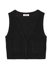 Decorative Knit Cardigan