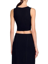 Decorative Knit Cardigan