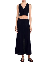 Decorative Knit Cardigan