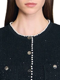 Decorative Tweed Vest