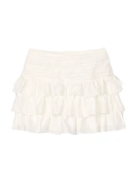 Short Ruffled Skirt