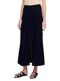 Maxi Decorative Knit Skirt
