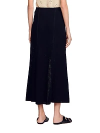 Maxi Decorative Knit Skirt