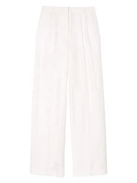 Jacquard Flowers Trousers