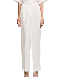 Jacquard Flowers Trousers