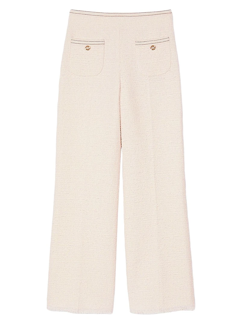 Decorative Tweed Trousers