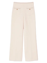 Decorative Tweed Trousers