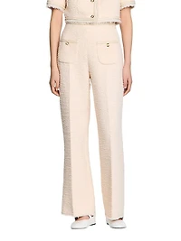 Decorative Tweed Trousers