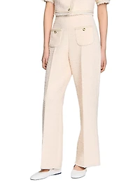 Decorative Tweed Trousers