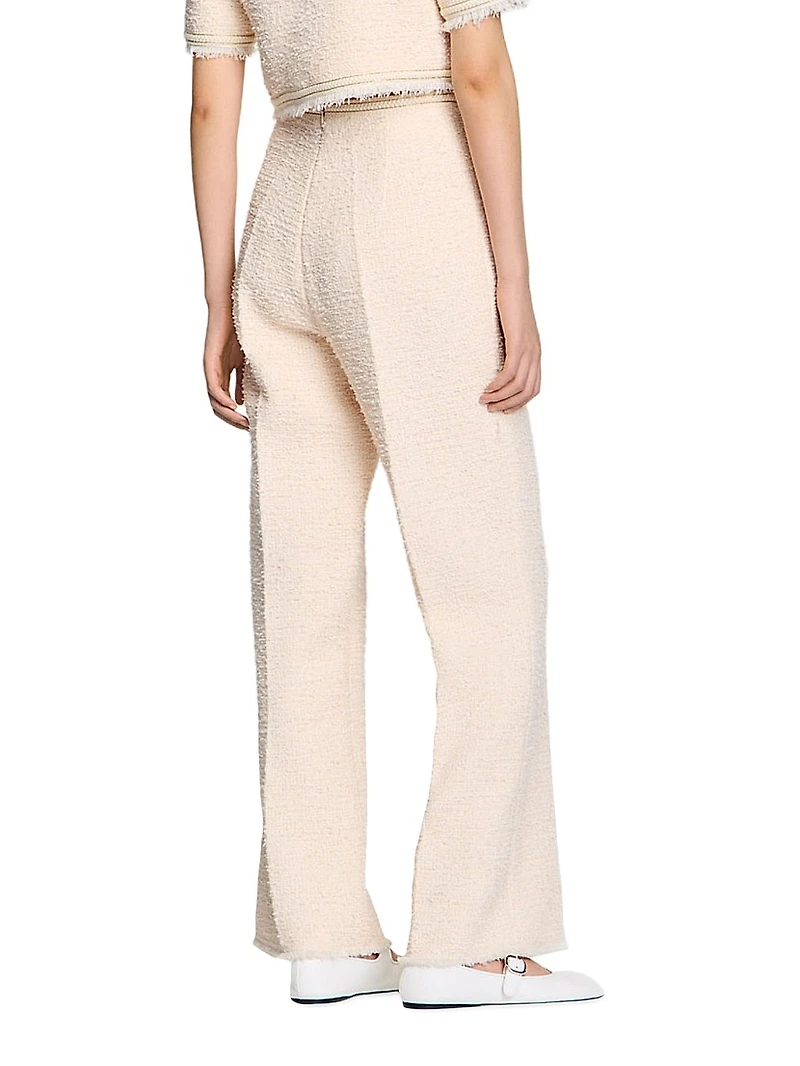 Decorative Tweed Trousers