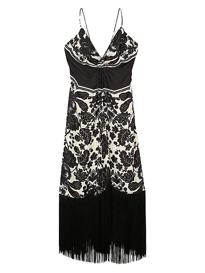 Floral Print Maxi Dress