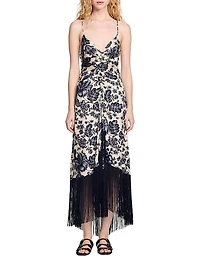 Floral Print Maxi Dress