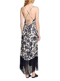 Floral Print Maxi Dress