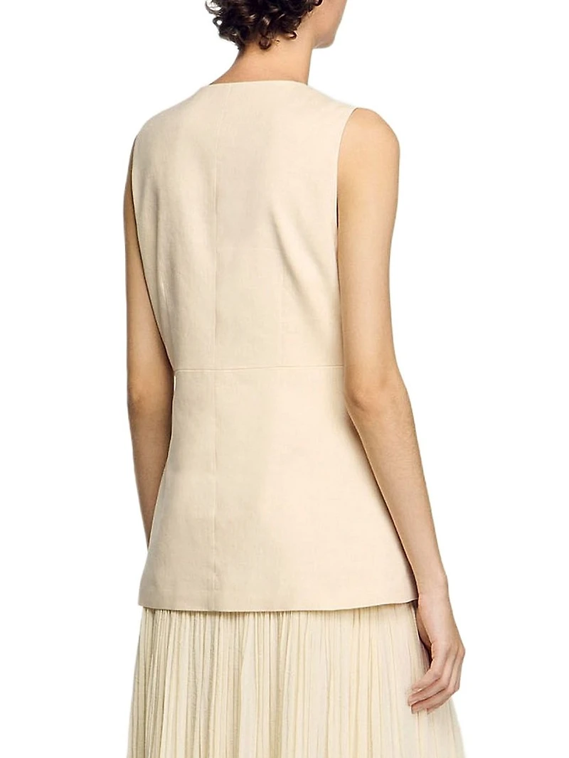 Sleeveless Jacket Vest