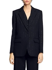 Sequinned Suit Jacket