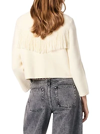 Fringed Cardigan