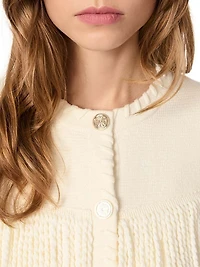 Fringed Cardigan