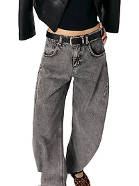 Oversized Balloon Jeans