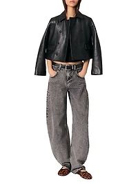 Oversized Balloon Jeans