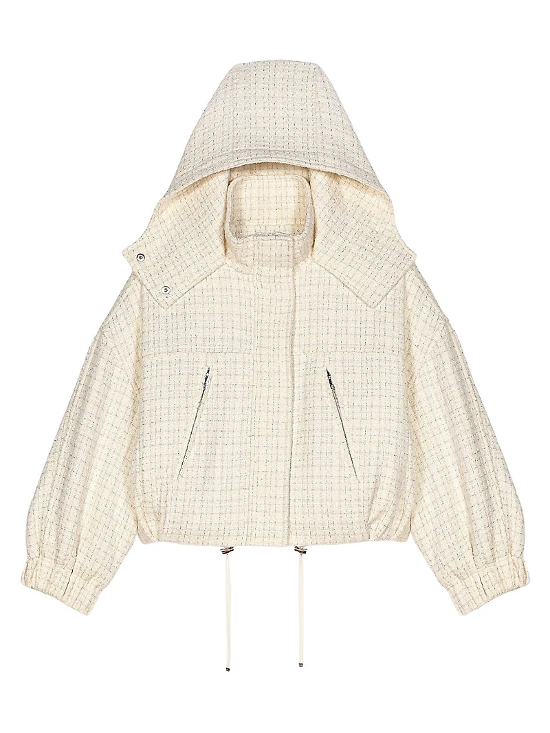 Tweed Down Jacket