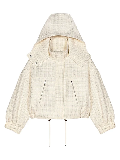 Tweed Down Jacket
