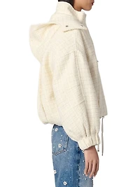 Tweed Down Jacket