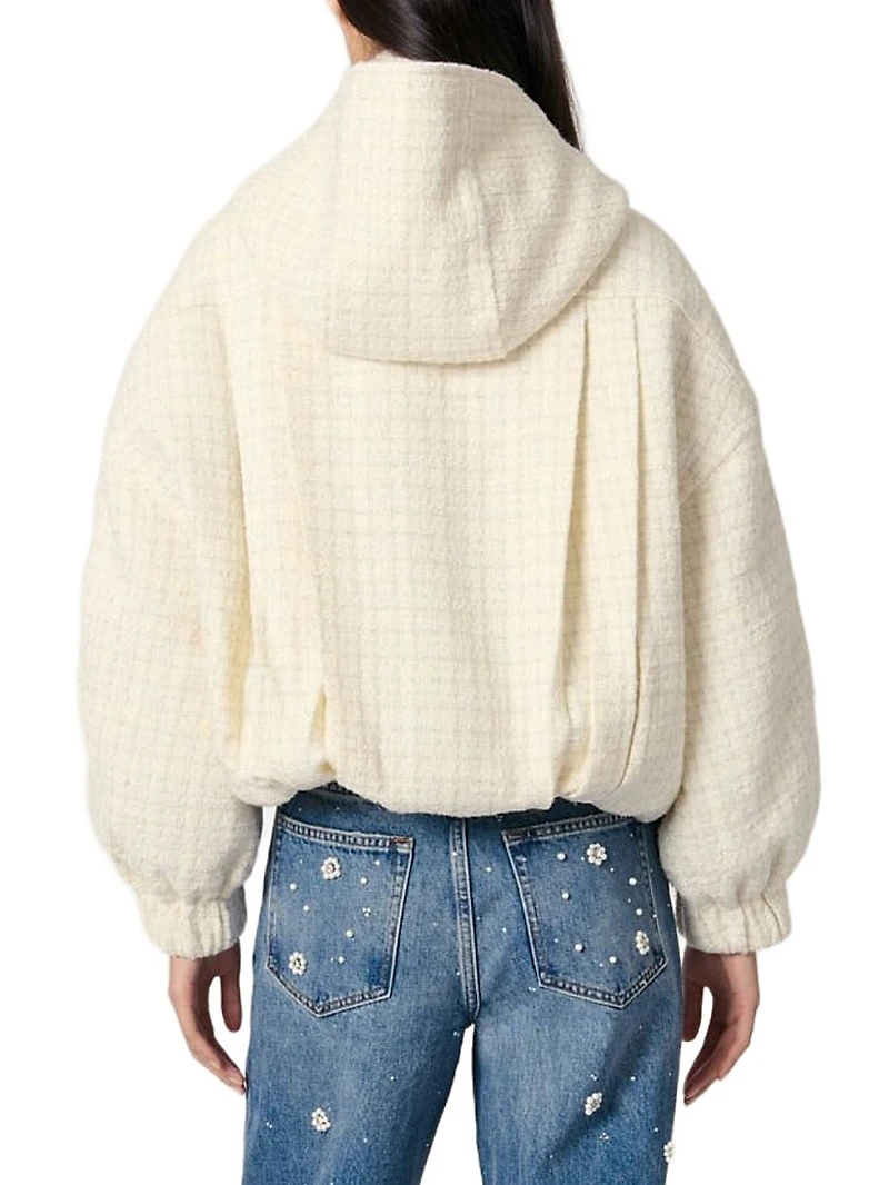 Tweed Down Jacket