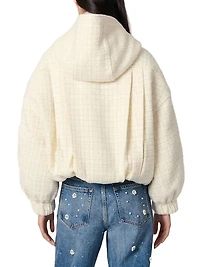 Tweed Down Jacket
