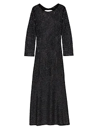 Rhinestone Maxi Dress