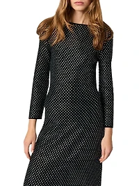 Rhinestone Maxi Dress