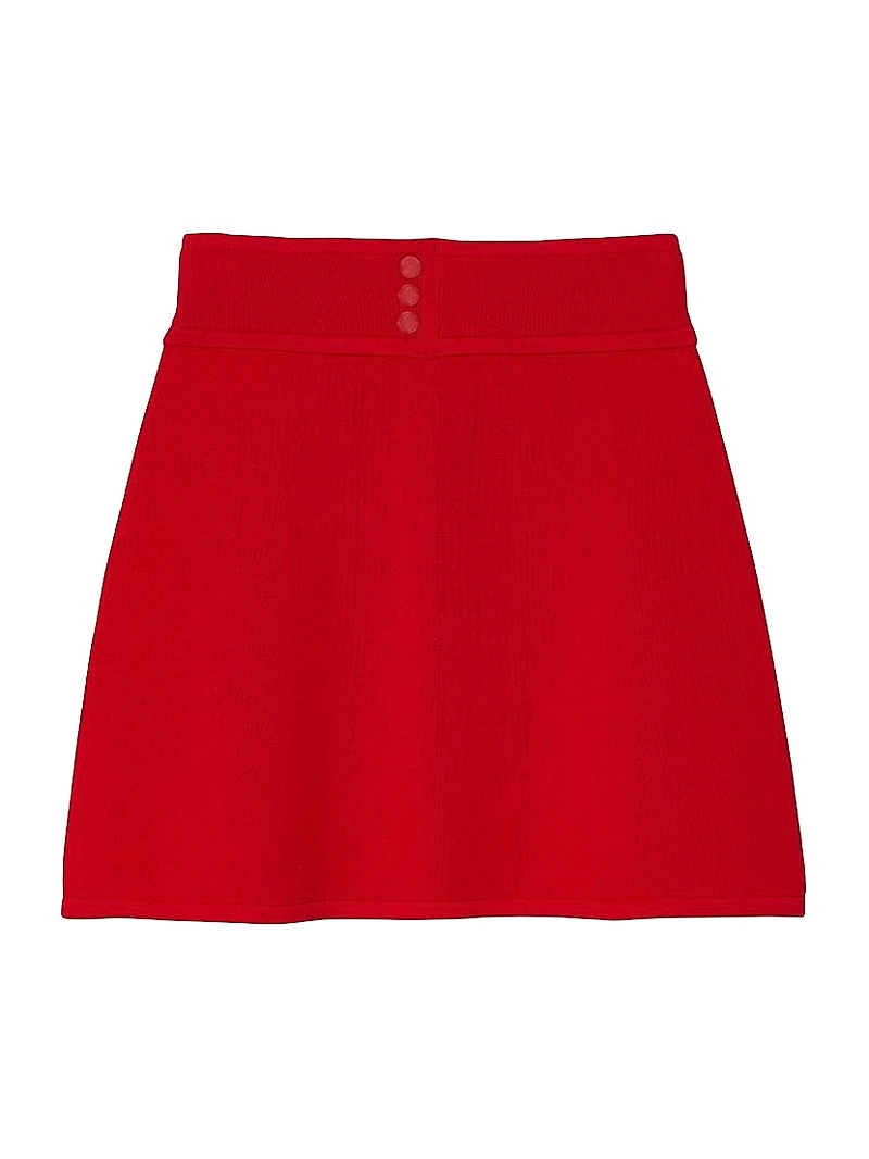 Mini Knit Skirt