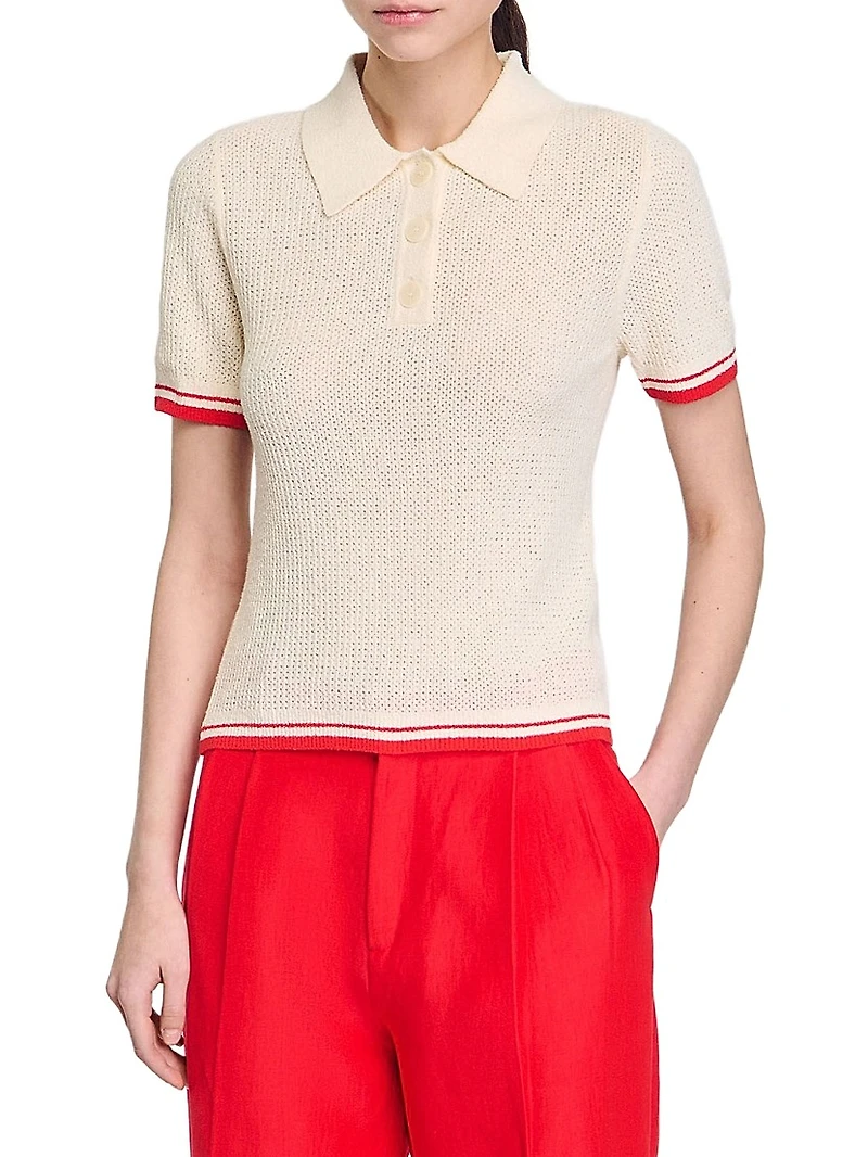 Polo-Neck Sweater