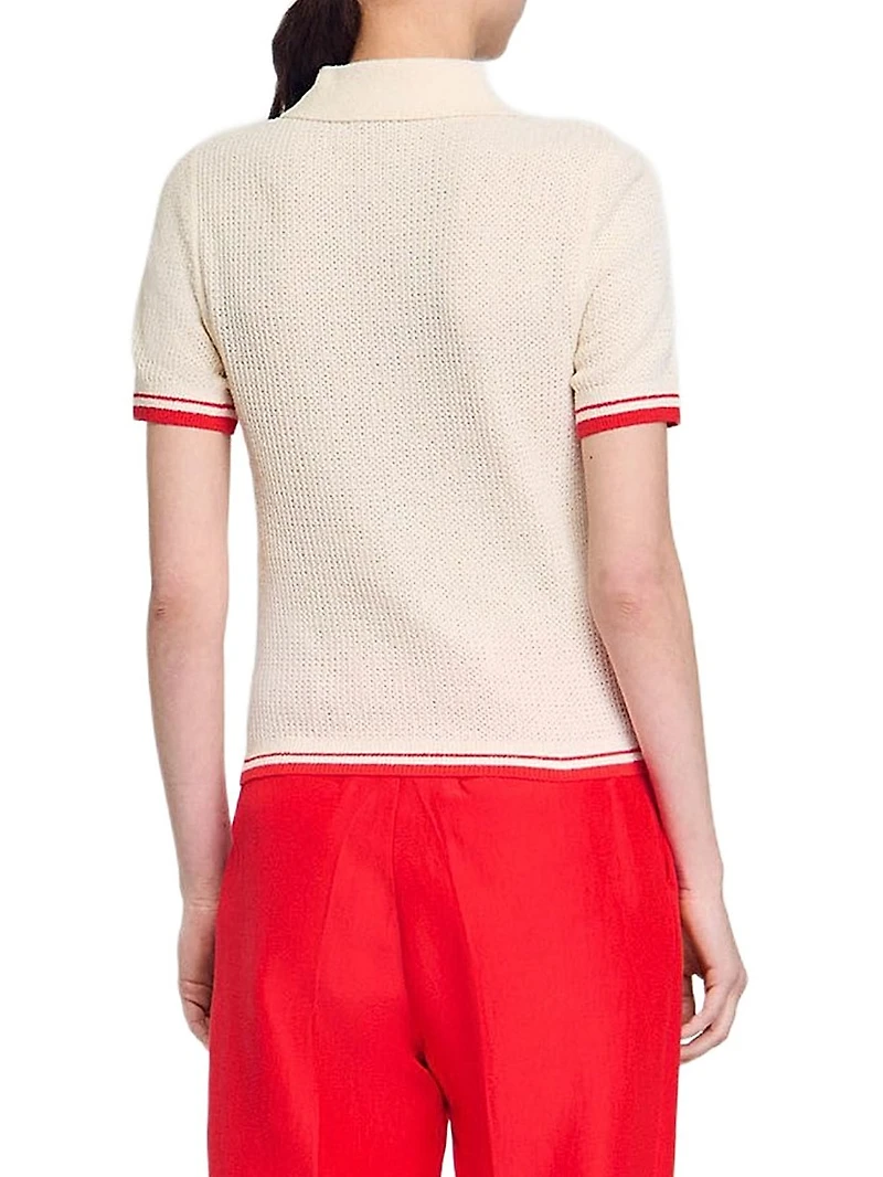 Polo-Neck Sweater