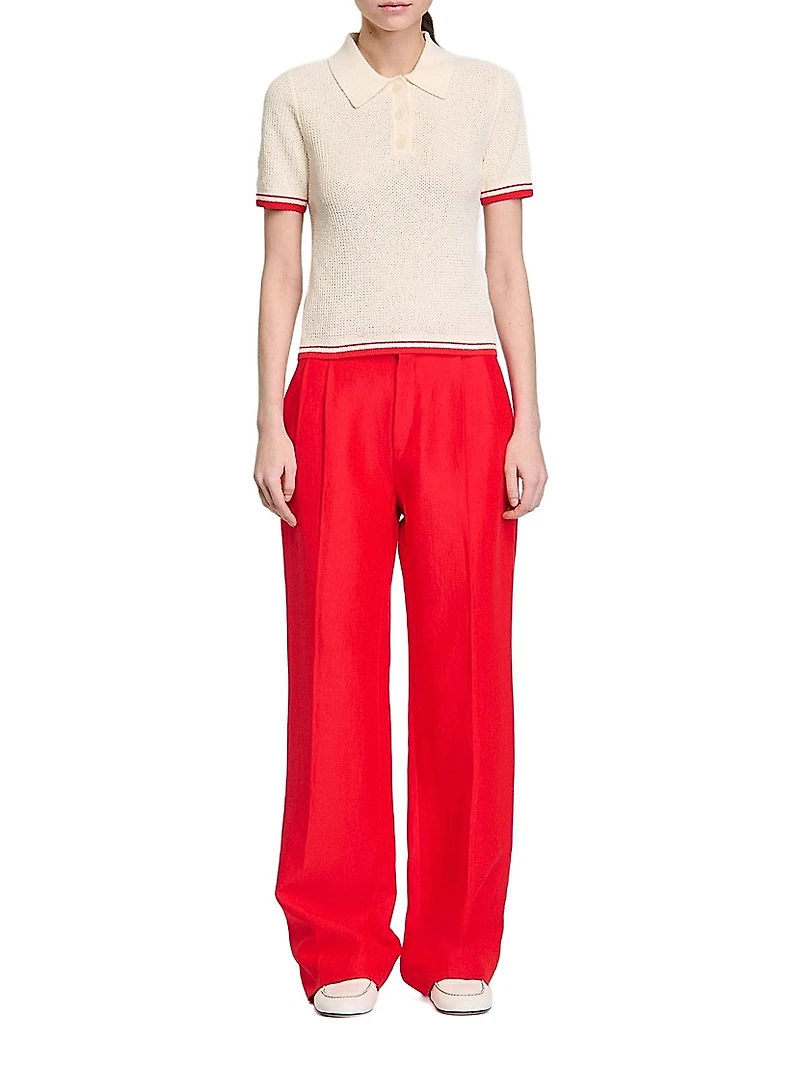 Polo-Neck Sweater