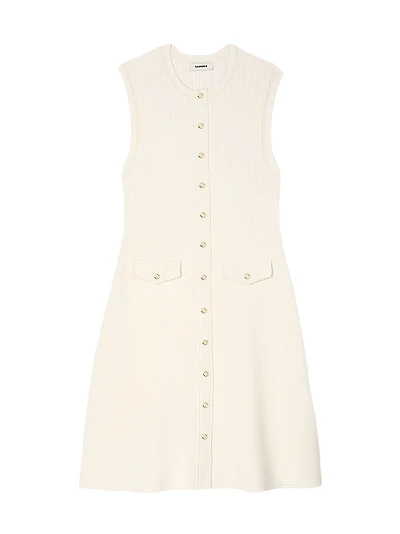 Rib Knit Mini Dress