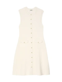 Rib Knit Mini Dress