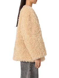 Short Faux Fur Coat