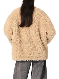 Short Faux Fur Coat