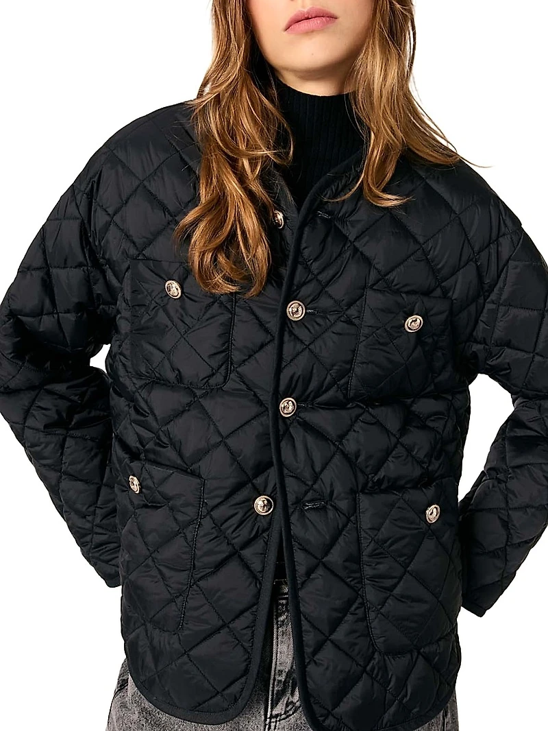 Reversible Quilted Coat