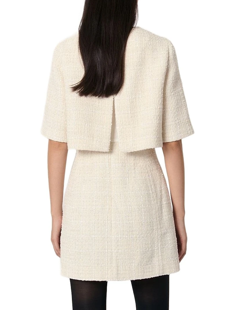 Tweed 2-in-1 Mini Dress