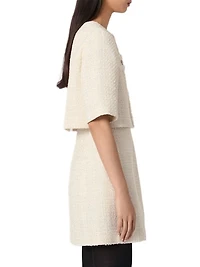 Tweed 2-in-1 Mini Dress