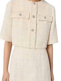 Tweed 2-in-1 Mini Dress