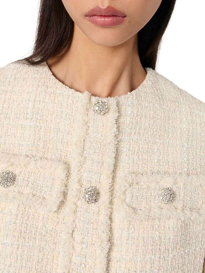 Tweed 2-in-1 Mini Dress