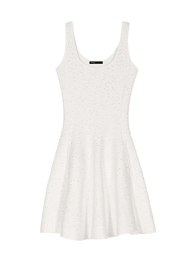 Sequin Knit Mini Dress