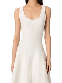 Sequin Knit Mini Dress