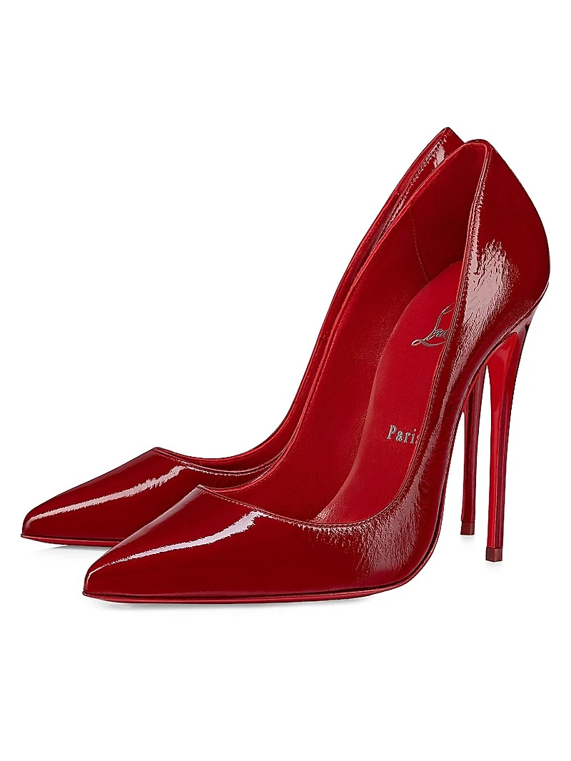 So Kate 120MM Patent Leather Pumps