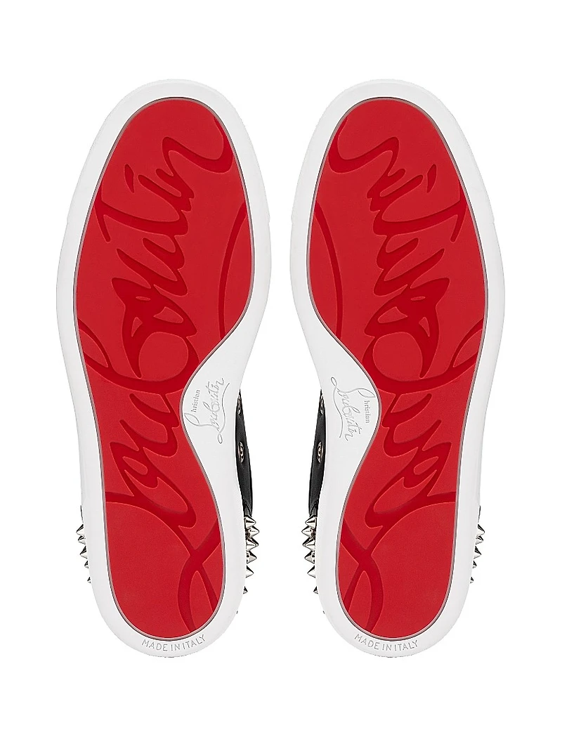 Louise Junior Spikes Lambskin Sneakers