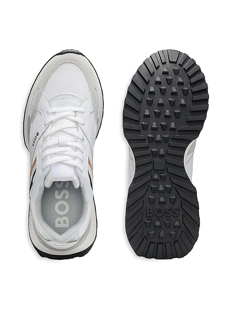 Running Style Trainers with EVA-Rubber Outsole