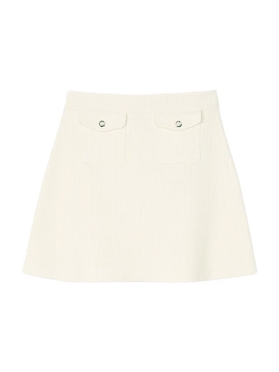 Mini Rib-Knit Skirt